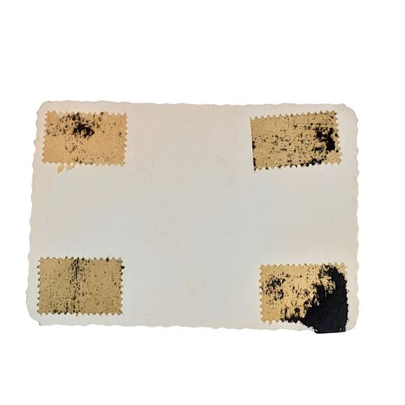 Vtg Lovely Photo of 2 Grandmothers Posing Monochrome Photography Found Snapshot - Picture 2 of 4